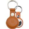 TACTICAL CUSTODIA ORIGINALE CIONDOLO PER APPLE AIRTAG BEAM LEATHER BROWN