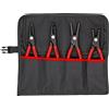 KNIPEX Assortimento di pinze per anelli di sicurezza 4 pezzi, 00 19 57 V01