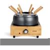LIVOO Set Per Fonduta Elettrico - Livoo - Doc287 - 800w - 2l - 8 Persone - Termostato Regolabile - Pentola Antiaderente Senza Pfas