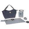 Lässig Lässig Borsa Per Pannolini/Green Label Twin Bag Triangle Navy - 1360 g