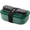 Guzzini Lunch Box con Contenitore 'Store&Go' On The Go, Verde