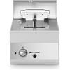 Friggitrice elettrica 1 vasca 10 lt da banco