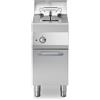 Friggitrice elettrica 1 vasca 10 lt su base con porta