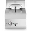 Friggitrice elettrica 1 vasca 10 lt da banco