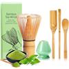 YSOOUA Frusta Matcha Set Matcha Kit con Matcha Frusta, Matcha Frusta, Cucchiaio Matcha e Porta Frusta, Matcha Accessori Kit (Colore blu)