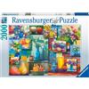 Senza marca/generico Ravensburger - Puzzle Arte quotidiana, 2000 Pezzi, Idea regalo, per Lei o Lui, P