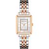 Anne Klein - Orologio da polso da donna, impreziosito da glitter, Argento/Oro Rosa