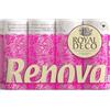 Renova 200043286 Deco Carta Igienica, 12 Rotoli, color Bianco, 16.1 m (Confezione da 2)