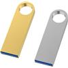 WOOOLKEN 128GB Chiavetta USB 3.0 2 Pezzi Metallo Pen Drive Impermeabile,USB 3.0 Unità 128GB Pennetta USB per Archiviazione Dati con Portachiavi