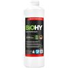 BiOHY Detergente per bagno (Bottiglia da 1l) | Concentrato decalcificante per ambienti sanitari | profumo gradevole e fresco | EXTRA FORTE (Sanitärreiniger)