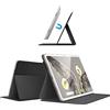 Speck Custodia e supporto per tablet Google Pixel 2023 - Design pieghevole sottile, angoli di visione regolabili, protezione dell'obiettivo della fotocamera Supporto e custodia per tablet Google