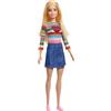 Barbie - Due Malibu Roberts, bambola bionda con maglia arcobaleno, gonna di jeans e scarpe, Giocattolo per Bambini 3+ Anni, HGT13