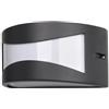 Zarivy Applique esterno in alluminio Hadar 1xe27, elegante colore nero, design moderno e protezione IP44. Dimensioni: 13 x 25 x 12 cm, ideale per illuminare i tuoi spazi esterni con stile.