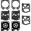 ECSiNG 2 Set Kit di Riparazione della Membrana del Carburatore per Motoseghe Kit di Ricostruzione Guarnizione E Membrana del Carburatore Compatibile con Dolmar PS32 PS35 PS350 PS420 Motoseghe