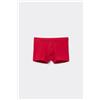 Tezenis Boxer Basico In Cotone Bimbo Bambino Rosso