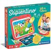 Clementoni - Il Mio Primo Sapientino, Tutti in Fattoria, Gioco Educativo Bambini 2-4 Anni, Banchetto con Penna Interattiva e 12 Schede per Scoprire Gli Animali, Made in Italy, Lingua Italiana, 16477