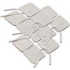 Wuxi Medical Instrument 24 elettrodi Adesivi universali 40x40 mm - elettrostimolatore TENS EMS Tyco Gel Latex Free Spinotto 2 mm - WuXi
