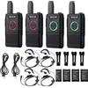 Does not apply RT618 Walkie-Talkie Con Auricolare, Mini Radio PMR446, Doppio Tasto PTT, Radio P