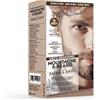 Generico Trattamento Crema Colorante uomo men colore tintura barba e baffi senza ammoniaca con Collagene e Olio di Avocado Renee Blanche Biondo scuro