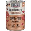 MAC's Cat 6 x 400 g umido per gatto - Manzo e Cuori di pollo