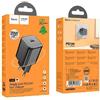 HOCO Caricabatterie di rete Tipo C QC PD 20W N40 nero