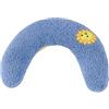 Generic Cuscino calmante per cani, poggiatesta in velluto per animali domestici, lavabile, a forma di U, poggiatesta calmante per cuccioli, coccole lenitive per protezione cervicale e supporto per dormire