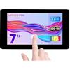 Waveshare 7inch Capacitive Touch Display Compatible with Raspberry Pi Raspberry Pi 5/4B/3B+/3A+/3B/2B/B+/A+/CM3/3+/4, 800×480 Resolution with DSI Interface