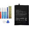Vvsialeek BN53 Batteria compatibile con MI Redmi Note 9 Pro M2003J6B1I M2003J6B2G Redmi Note 10 Pro M2101K6G con kit di attrezzi 0