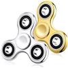 Gigilli Fidget Spinner 2 Pack, Giocattoli Sensoriali Fidget per Bambini Adulti, Cool Fidget Spinner placcati per ADHD