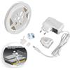 VoltShine Kit striscia LED 12V DC SMD2835, lunghezza 1,20 m, IP20. Illumina il tuo letto con una calda tonalità di 3000 K. Perfetto per arredare e dare stile a qualsiasi spazio. Decora la tua casa con