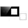 VoltShine Interruttore triplo semplice - PJ nero, la soluzione ideale per un controllo efficiente dell'illuminazione. Il design moderno esalta l'estetica di qualsiasi stanza della tua casa.