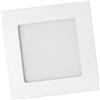 VoltShine Applique LED da incasso quadrato E6 da 9 W con luce calda, perfetto per ambienti accoglienti. Il suo design moderno si integra in qualsiasi spazio, ottimizzando la luce e risparmiando