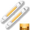 FDHVCB R7S LED 78mm 15W Dimmerabile, Equivalente a 150W Lampada Alogena, Bianco Naturale 4500K 1000LM, Nessun Sfarfallio, Illuminazione Fascio 360°, 2 Pezzi