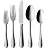 Villeroy & Boch - Mademoiselle Set di Posate 30 Pz. 30 Pezzi Argento,Platino, Lavabile in Lavastoviglie, 6 Persone, Forchette, Coltelli, Cucchiaio, Acciaio Inossidabile