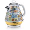 Ariete 2869 Bollitore Positano, Bollitore Elettrico, 1,7L, Infusi, the, tisane, Base cordless, Autospegnimento