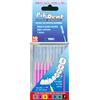 FIMO Srl Pikdent Stuzzicolino Scovolino Interdentale N.2 0.5mm Cilindrico Viola 10 Pezzi