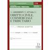 Dike Giuridica Concorso Magistratura Tributaria. Gli argomenti più attuali per la prova scritta. Diritto Civile, Commerciale e Tributario