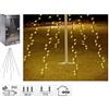 Zarivy Tenda esterna 360 LED di bianco caldo, ideale per abbellire alberi fino a 8 metri di altezza. Perfetto per feste e decorazioni tutto l'anno.