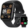 Parsonver Smartwatch Uomo Alexa Integrato, Effettua/ Rispondi alle Chiamate, 1.8 Orologio Smart watch, Intelligente Fitness Tracker 100+ Modalità Sportive, Monitor del Sonno, IP68 per Android iOS, GOPO1