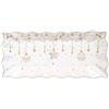 EASY LIFE Christmas Lights Piatto Vassoio Rettangolare 40x18cm Porcellana Tavola di Natale