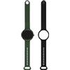 HIP HOP Orologio DONNA HERO.NEXT quadrante MONO-COLORE NERO movimento SMARTWATCH SMARTMODULE e CINTURINO SILICONE VERDE, NERO HWU1198