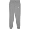 PUMA teamGOAL Casuals Pants Wmn, Pantaloni in Maglia Women's, Grigio Medio Heather-Bianco, XL