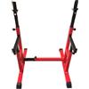 Blue Gym Rack Regolabile per Squats, Dips E Bench- Dip Adjustable Rack