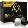 L'Or 160 Capsule Ristretto - Compatibili Nespresso, Corposo e Intenso