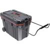 Valex Baule portaoggetti valex in plastica con ruote gommate 61x37x42 cm