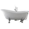Vasca da bagno carezza bianca, 167x75,2x64,3 cm
