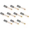 QUARKZMAN 13mm x 6mm x 4mm Carbonio Spazzola, Spazzola di Carbone di Ricambio 10pz Motore Carbonio Spazzola Carboncini Motore Elettrico per Utensili Elettrici