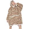 SPSHODOW Coperta con Cappuccio Oversize - Coperta Indossabile in Pile Sherpa da Donna Adulta Coperta con Cappuccio Gigante Calda e Accogliente Felpa Soffice per Donna e Uomo