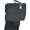 PETEX 61511 - Tappetini in gomma per Golf VIII Variant dal 01/2021, 4 pezzi, colore: Nero