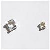 Griff Castone Tornito Quadrato In Argento 925/°°°